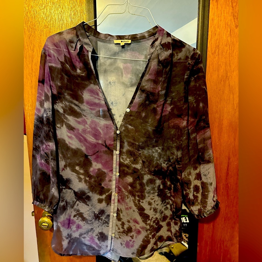 LAmade Tie-Dye Blouse